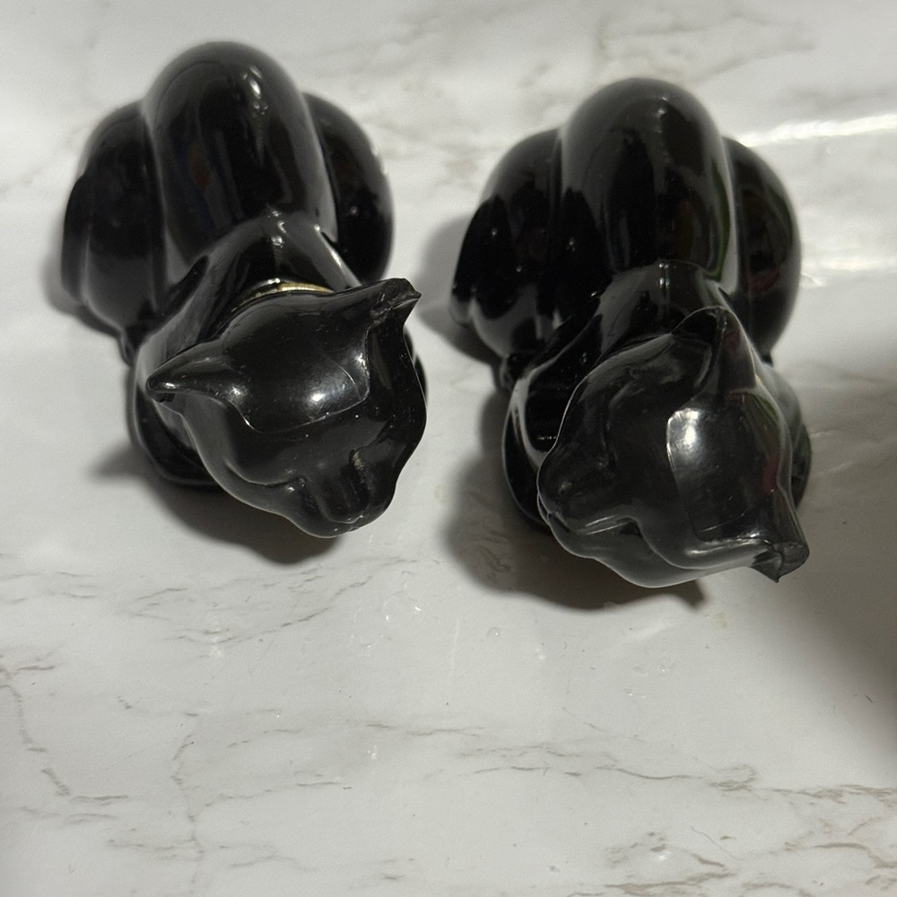 Avon Black Cat Perfume 1 full 1 empty